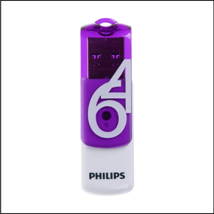 فلش مموری فیلیپس Vivid Edition USB 2.0 ظرفیت 64 گیگابایت مدل FM64FD05P
