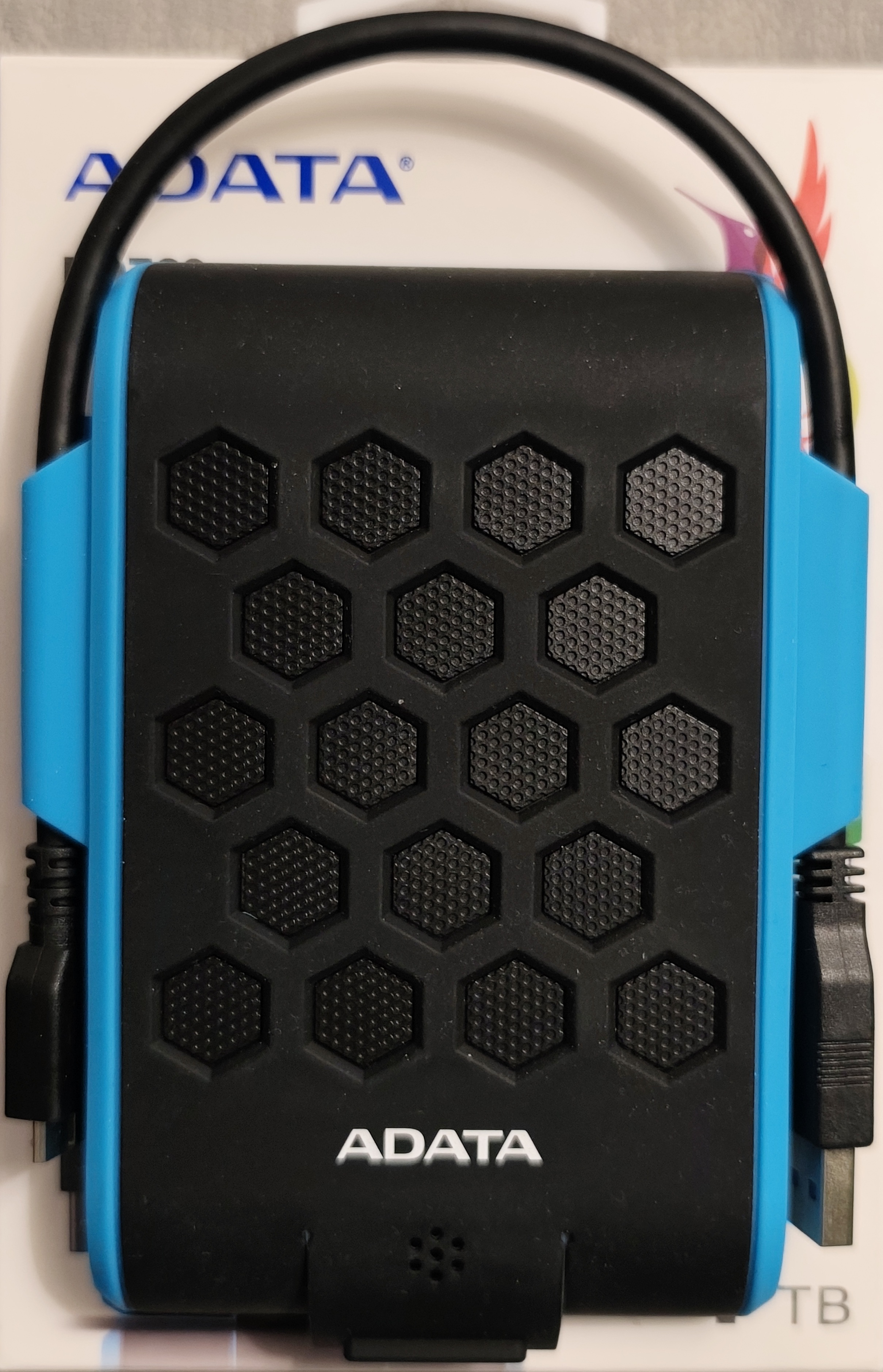 هارد اکسترنال ADATA HD720 1TB کارکرده | 23 ساعت کارکرد | سلامت 100%